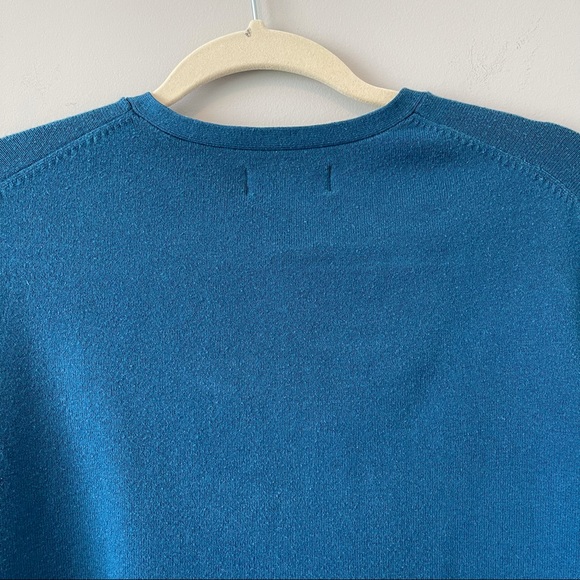 Worthington Blue Button Up Cardigan Size Small - Picture 3 of 12